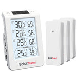 BaldrTherm Three Channel Thermo-Hygrometer with 3 Sensors
