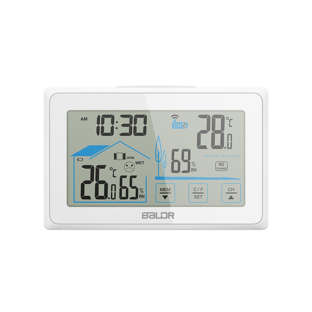 BALDR Wireless Pool Thermometer - Accurate Swimming Pool and Pond  Temperature Monitor with Indoor Display