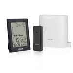 BALDR Wireless Rain Gauge with Remote Sensor, Rainfall Meter, Weather Station with Indoor and Outdoor Temperature Monitor