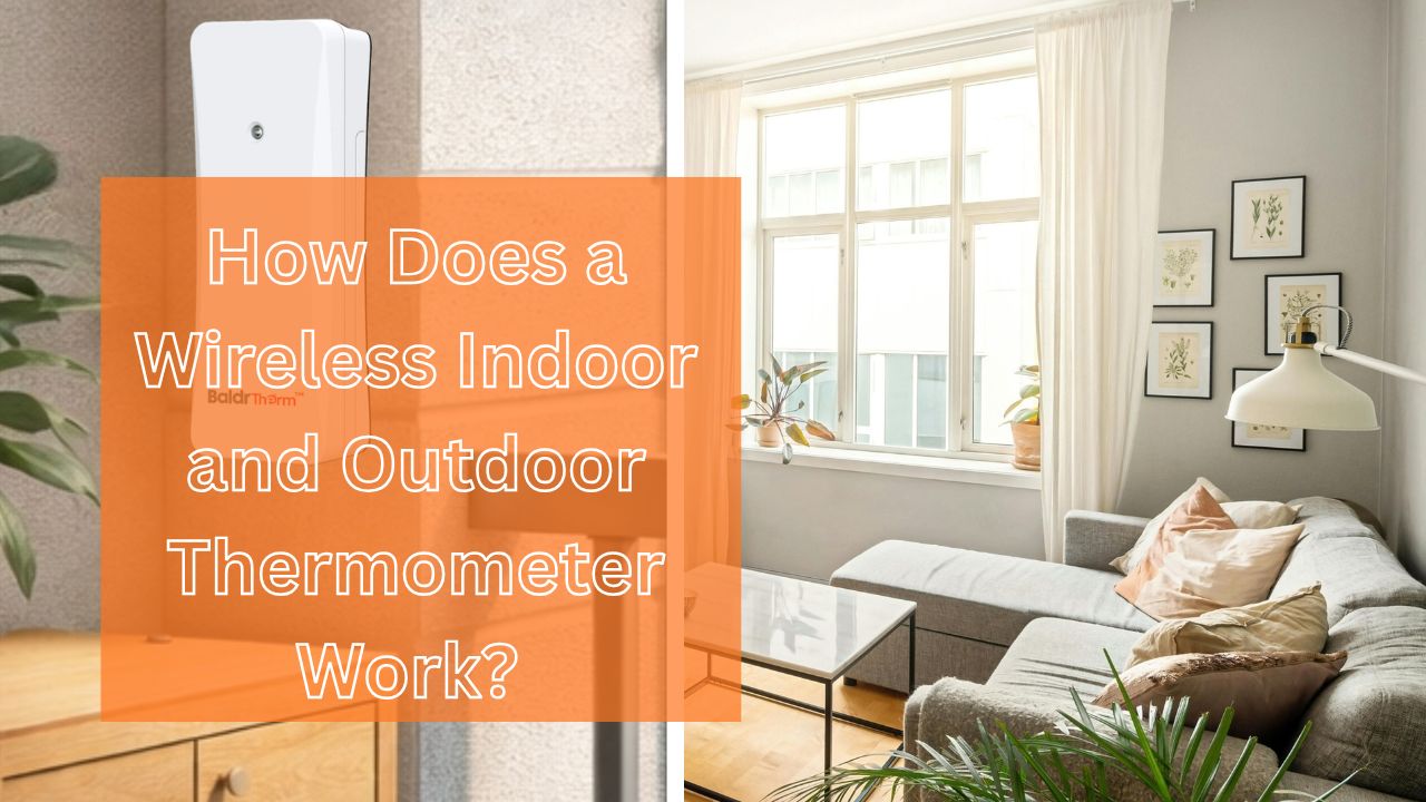 Wireless Indoor and Outdoor Thermometer 