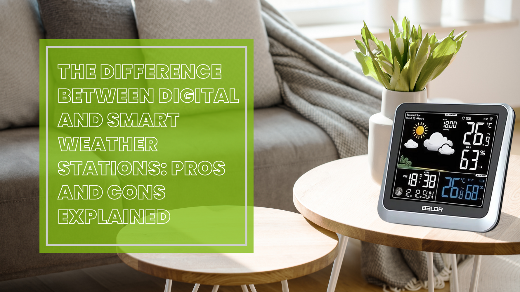The Difference Between Digital and Smart Weather Stations: Pros and Cons Explained