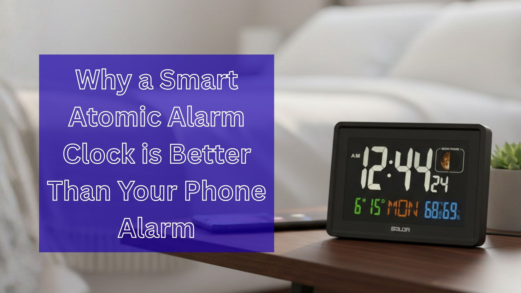 Smart alarm clocks