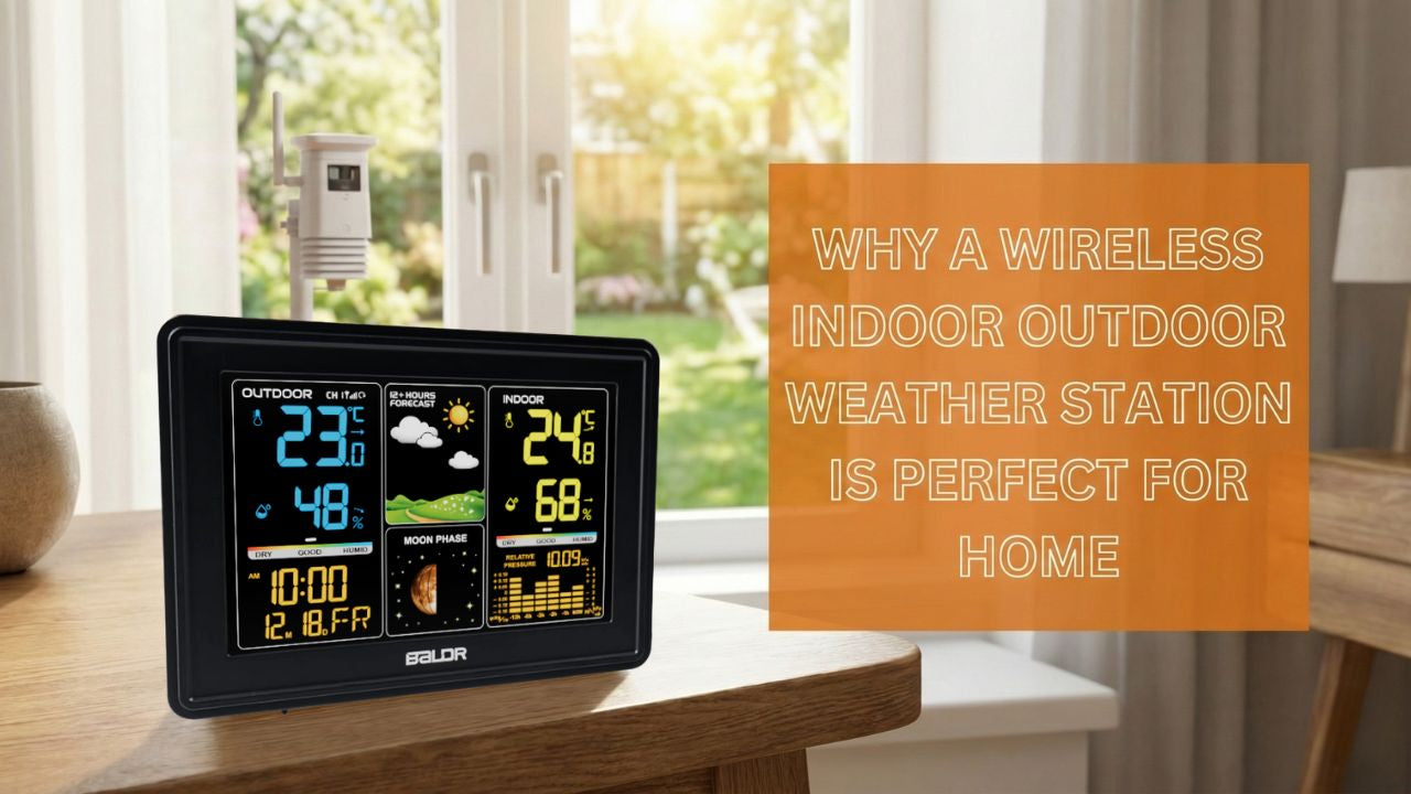 Why a Wireless Indoor Outdoor Weather Station Is Perfect for Home