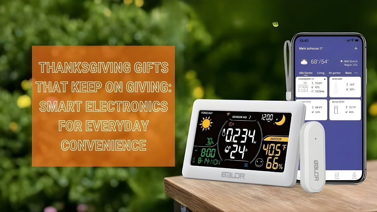 Thanksgiving Gifts That Keep on Giving: Smart Electronics for Everyday Convenience