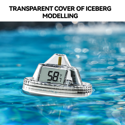 RAINPOINT Wireless Pool Thermometer - Accurate Swimming Pool and Pond Temperature Monitor with Indoor Display