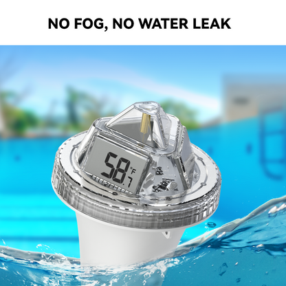 RAINPOINT Wireless Pool Thermometer - Accurate Swimming Pool and Pond Temperature Monitor with Indoor Display