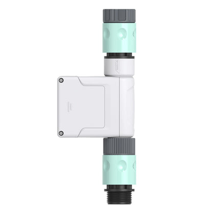 RainPoint Wi-Fi Water Flow Meter for Garden Hose - Smart Water Meter for Garden Hose with 4 Flow Modes, Real-Time Flow Tracking, Easy Reading Display, Usage Alerts - Optional WiFi Gateway Hub