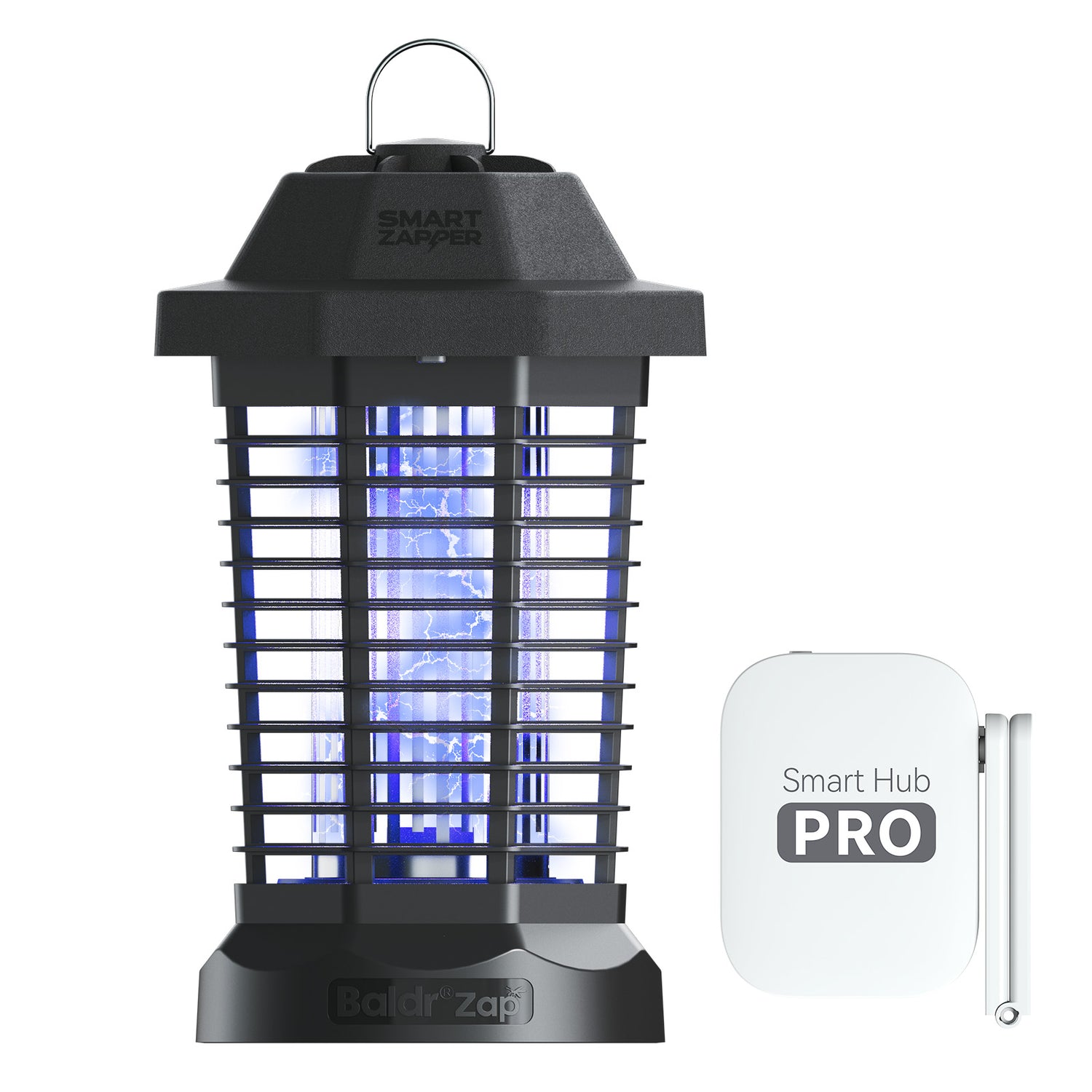 BaldrZap Smart Mosquito Killer with App Control & 3000V High-Voltage Grid