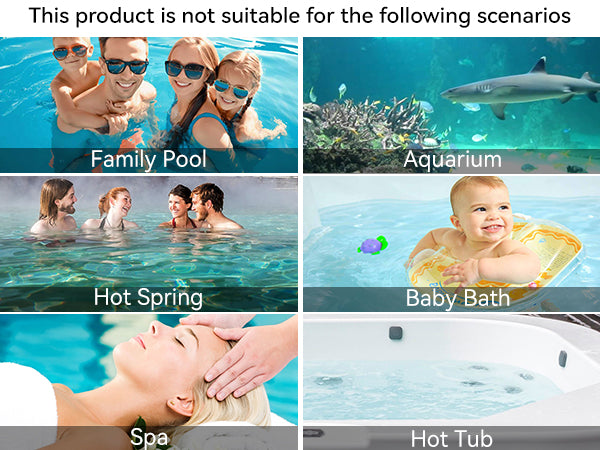 RAINPOINT Wireless Pool Thermometer - Accurate Swimming Pool and Pond Temperature Monitor with Indoor Display