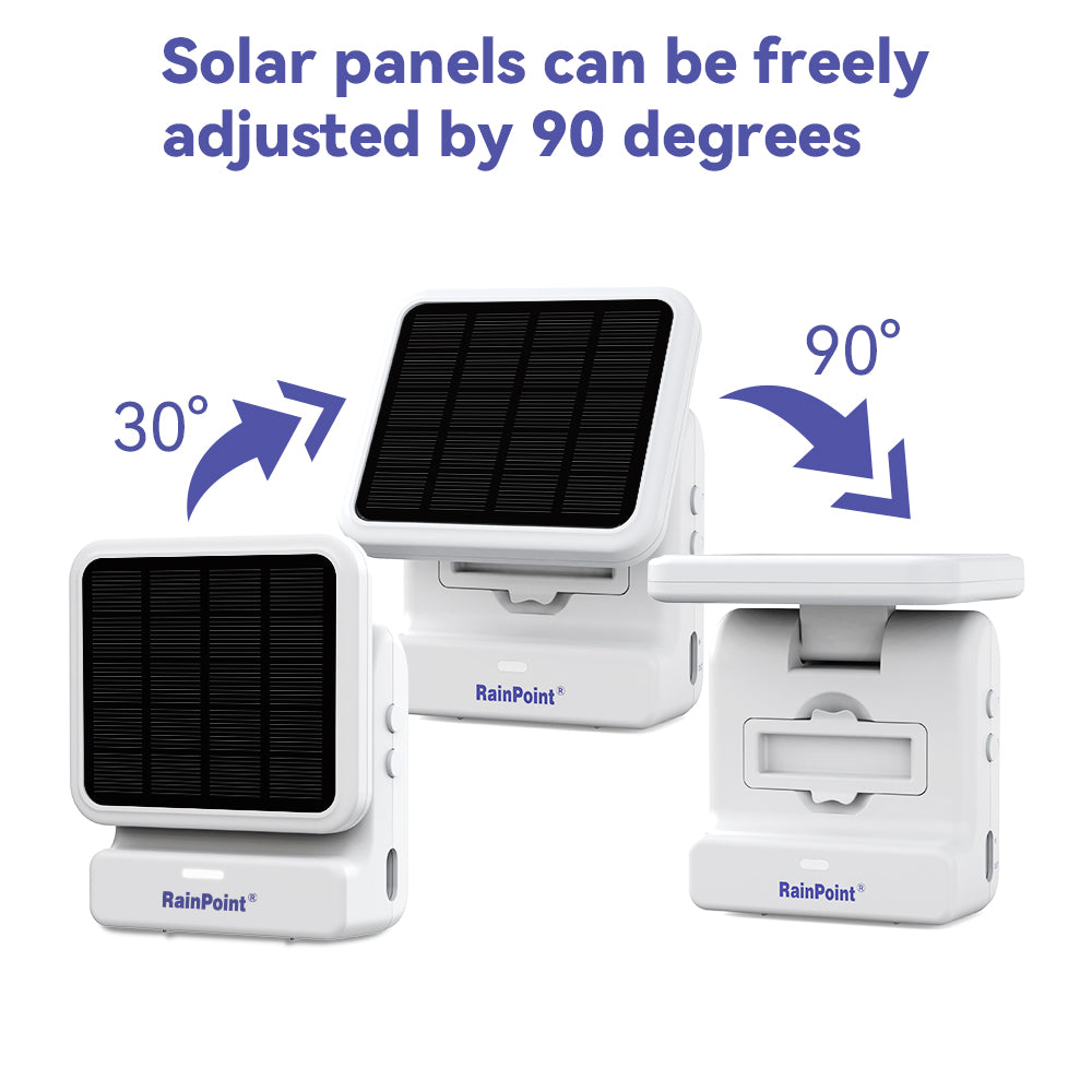 BALDR Wi-Fi App-Controlled Indoor Watering Timer, Solar Panel Powered Pump, Rain Delays, Smart Scheduling for House Plants While You are Away