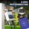 RAINPOINT 2 Outlets WiFi Sprinkler Timer, Automatic Water Garden Irrigation System, 2.4GHz Wi-Fi App Controlled, Bundle with LCD Display Hub