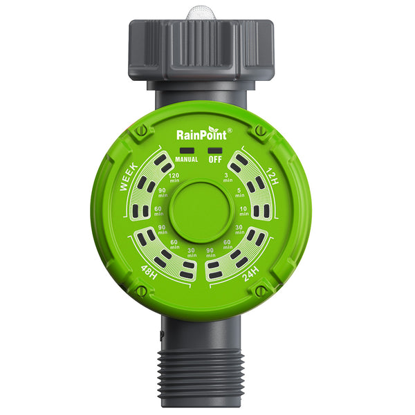 Ausale Digital Water Timer, Sprinkler Timer Programmable, Garden Hose Timers For Watering Large