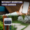 RAINPOINT 2 Outlets WiFi Sprinkler Timer, Automatic Water Garden Irrigation System, 2.4GHz Wi-Fi App Controlled, Bundle with LCD Display Hub