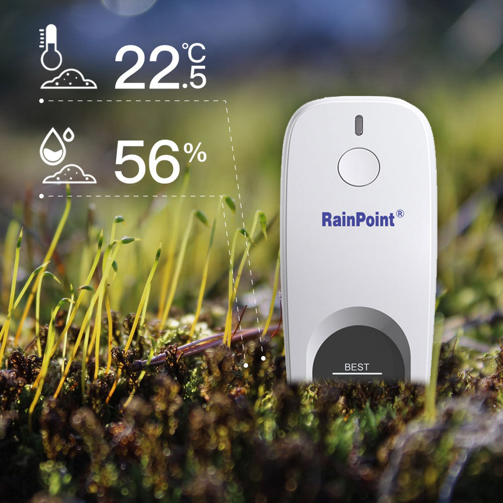 rainpoint soil moisture meter RainPoint Wi-Fi Smart Soil Moisture Meter