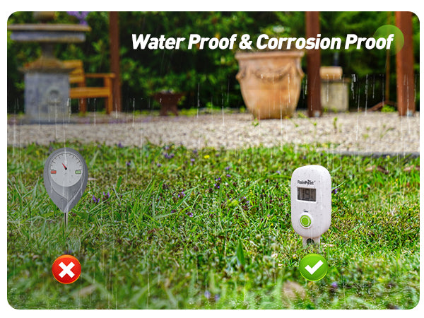RAINPOINT Smart Wireless Plant Moisture Meter for Indoor Plants