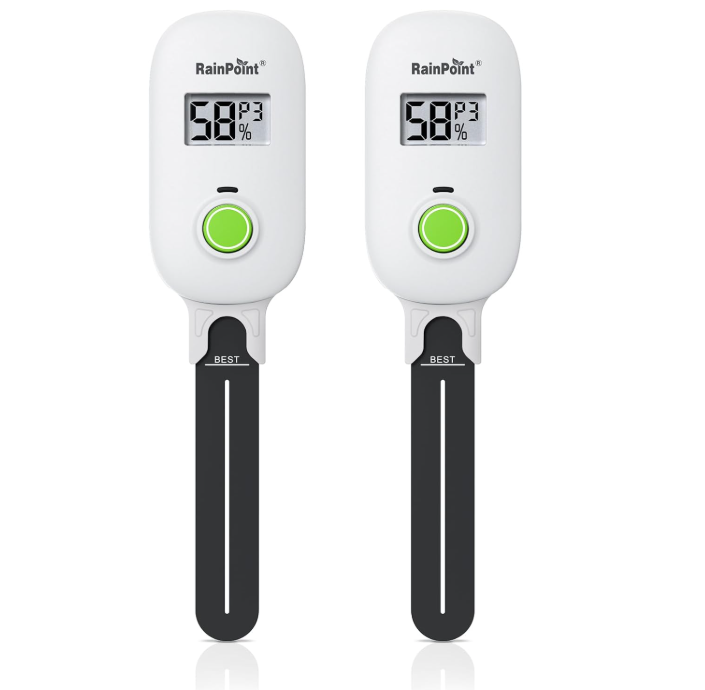 RAINPOINT Smart Wireless Plant Moisture Meter for Indoor Plants