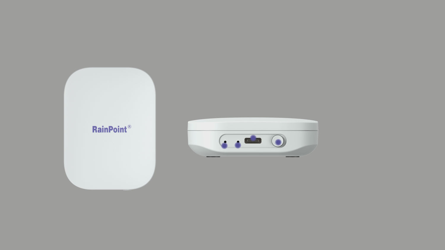 RainPoint Wireless Wi-Fi Gateway, Compatible with Rain Point Wireless Rain Gauge, Soil Moisture Meter, and other Add-on Sub Devices