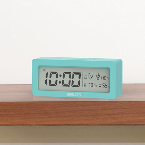 BALDR CL0337 Digital Alarm Clock Large LCD Screen Big Time Display Table Travel Clock - BALDR Electronic