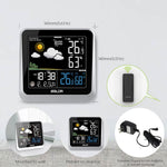 BALDR WS0336 Wireless Indoor/Outdoor Weather Station - Thermometer & Hygrometer - Temperature & Humidity - Constant Backlight - Power Adapter Included - BALDR Electronic