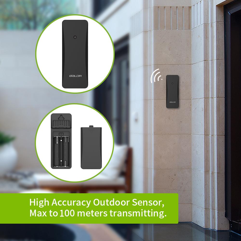 BALDR SE0666 Outdoor Remote Sensor for BALDR Weather Stations (NEW 2020 Version) - BALDR Electronic