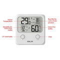 BALDR TH0335 Digital Thermo-Hygrometer Thermometer, Indoor Temperature & Humidity,  White - BALDR Electronic