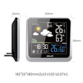 BALDR WS0336 Wireless Indoor/Outdoor Weather Station - Thermometer & Hygrometer - Temperature & Humidity - Constant Backlight - Power Adapter Included - BALDR Electronic