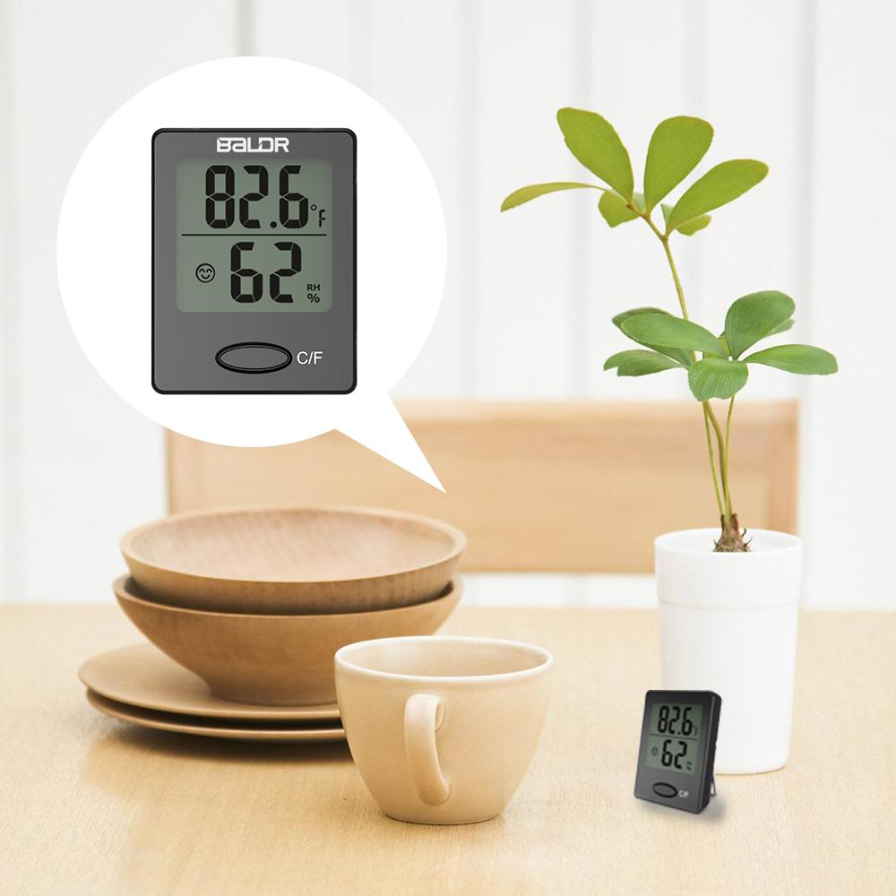 mini digital indoor thermometer hygrometer - BALDR Electronic