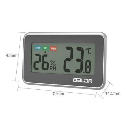 BALDR TH0217 Digital Wireless Mini Thermometer Hygrometer with humidity gauge - BALDR Electronic 3