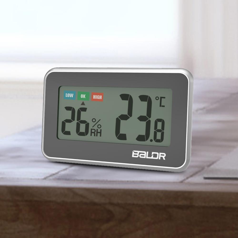 BALDR TH0217 Digital Wireless Mini Thermometer Hygrometer with humidity gauge - BALDR Electronic