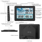 Black BALDR Atomic Wireless Weather Station with Indoor Outdoor Thermometer & Hygrometer  design and features