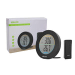 BALDR Wireless Indoor/Outdoor Thermometer - Surface/Wall Mounted Temperature Monitor, 2.5”LCD Display Thermometer with Min/Max Records & Trend Arrows - BALDR Electronic