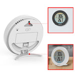 BALDR Wireless Indoor/Outdoor Thermometer - Surface/Wall Mounted Temperature Monitor, 2.5”LCD Display Thermometer with Min/Max Records & Trend Arrows - BALDR Electronic